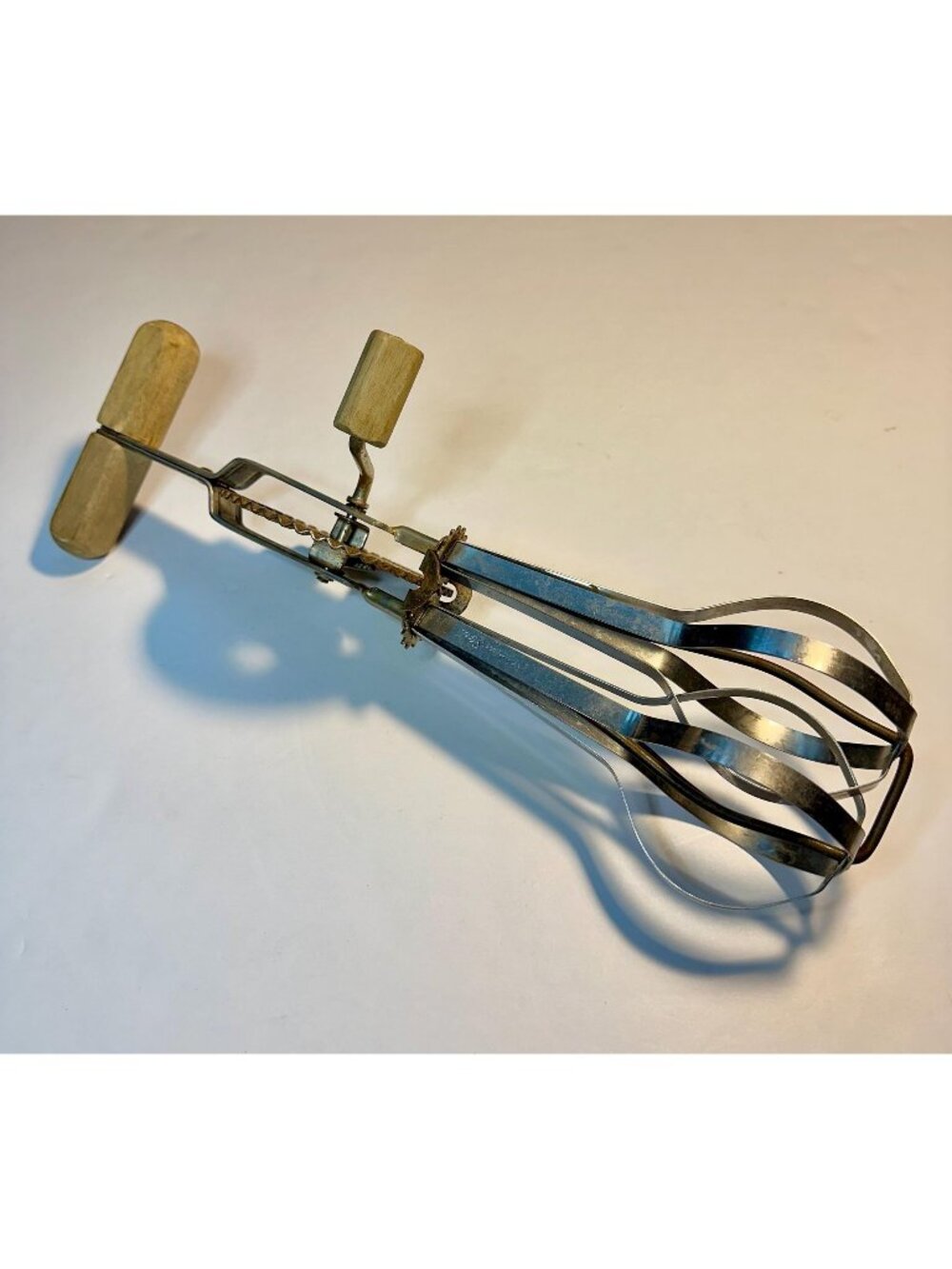 ECKO Egg Beater A & J Super Center Drive Hand Mixer Rustic Kitchen Baking Tool